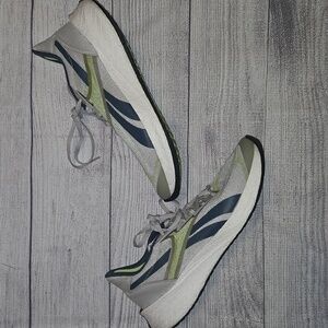 Reebok Men's Floatride Energy Symmetros 2.5 Sneaker Gray/Blue/Green/White Size 9